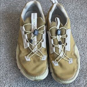 Tan and Cream Casual Sneakers